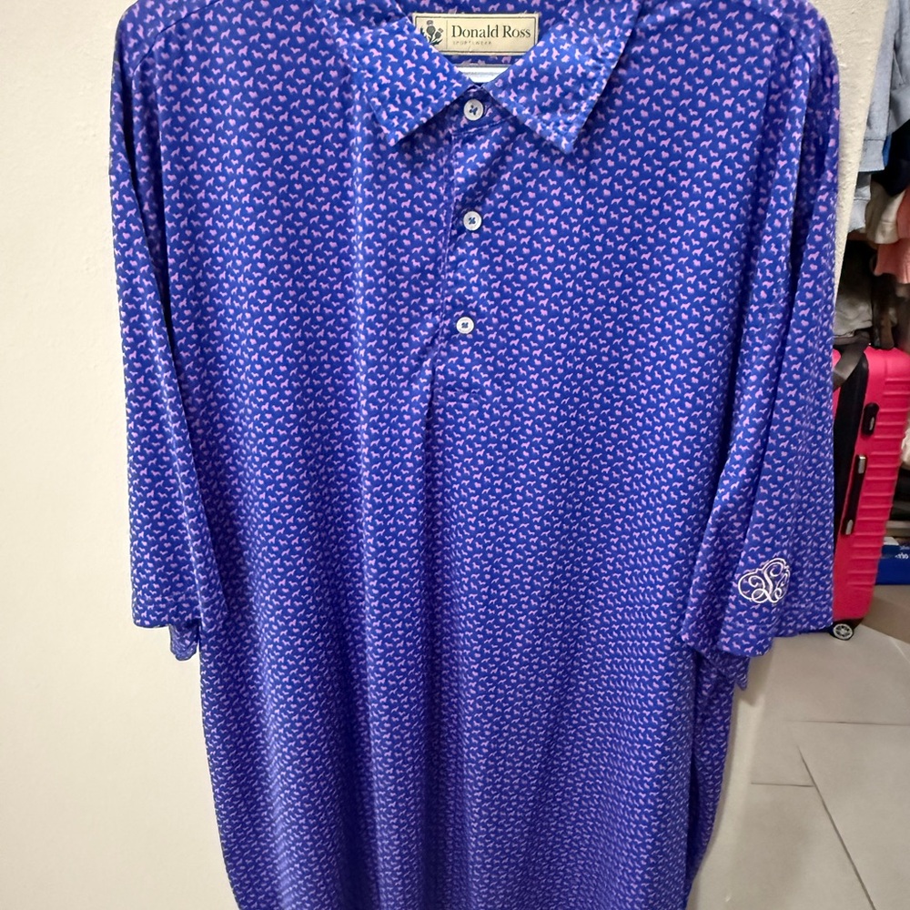 Men's Blue Polo Shirt